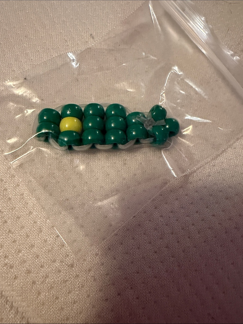 Fish pony bead